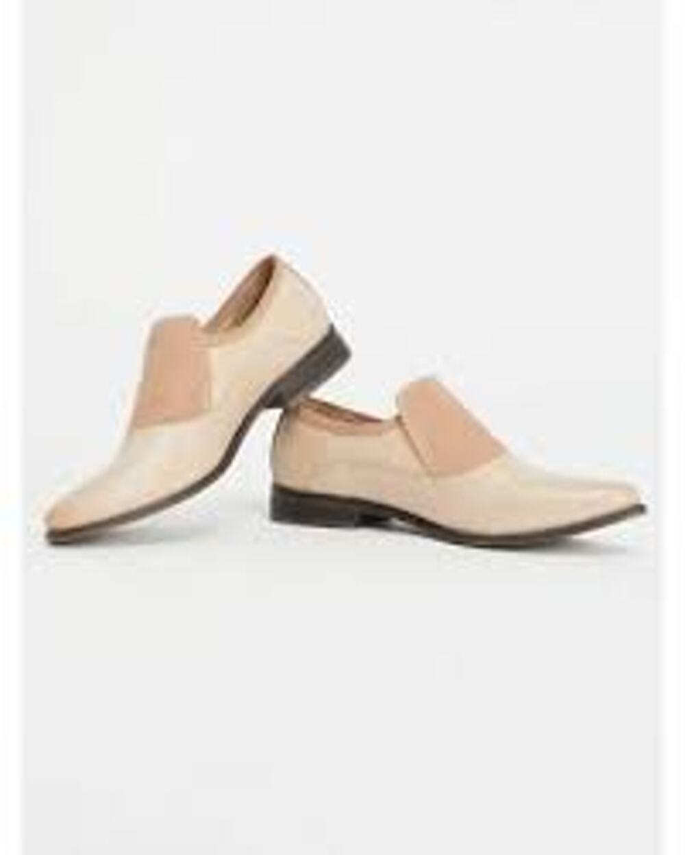 FREE PEOPLE Casey Loafer Shoes 70s DISCO COUNTRY CHIC Leather Flat Size 39 8.5 9